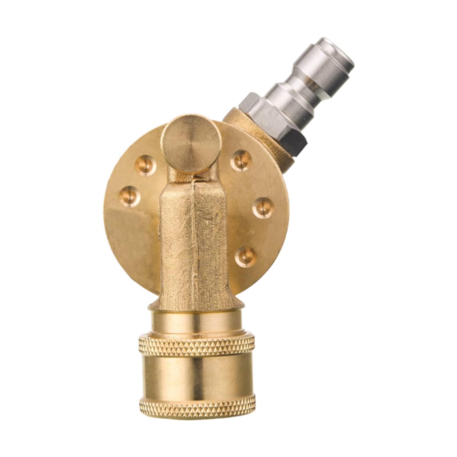 Pressure Washer Pivoting Coupler Rotation Angles 12mm Quick Connect