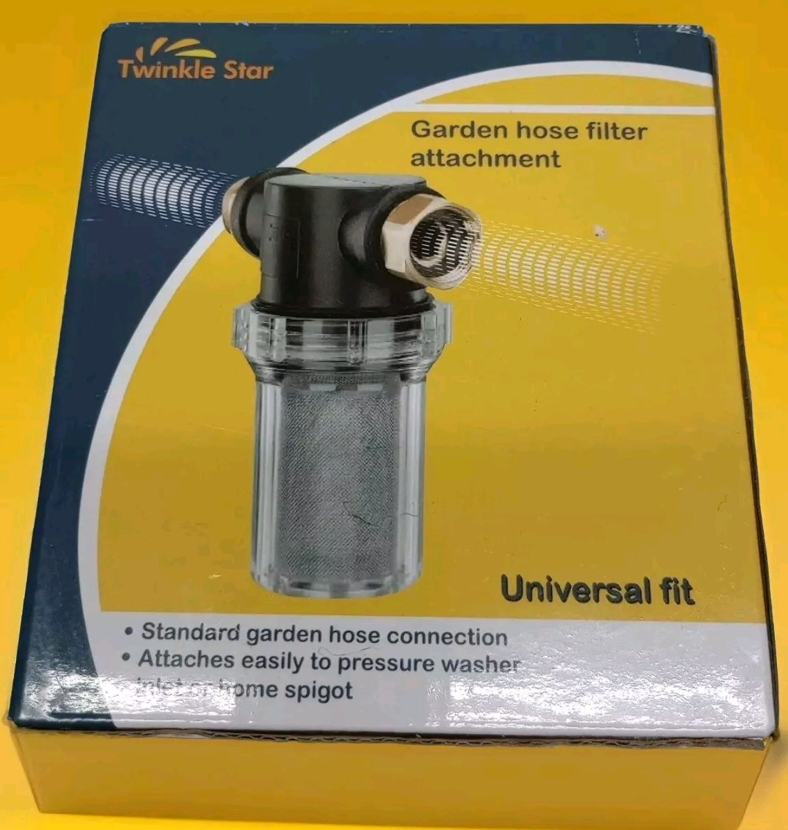 Universal Sediment Filter Attachment Fit Garden Hose Twinkle Star