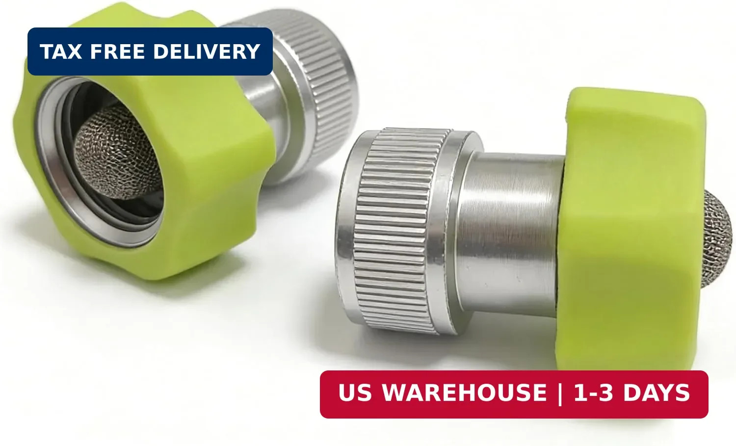 SPX-AGHA 3/4 Inch Aluminum Pressure Washer Garden Hose Adaptor For Sun Joe SPX S