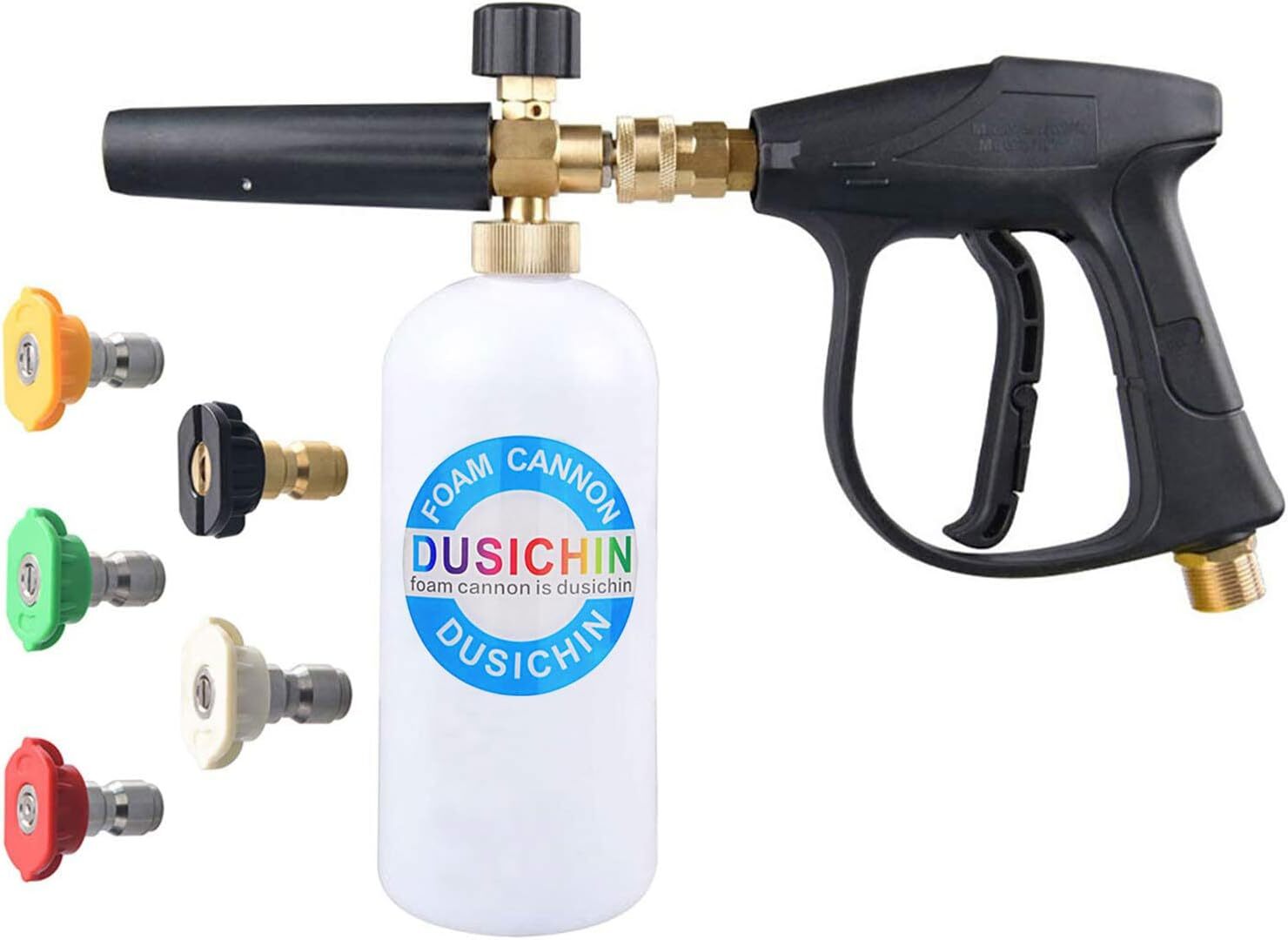 Dus-018 Lanza De Canon De Espuma Lavadora A Presion Punta Para Boquilla Pist…
