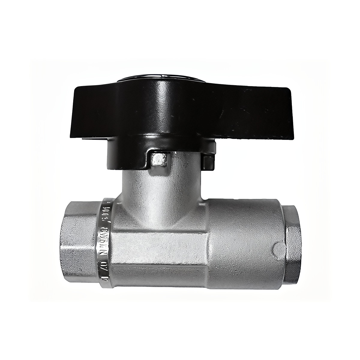 Shut-Off Ball Valve, 1/2″ F x F 5000 PSI, Nickel-Plated Brass