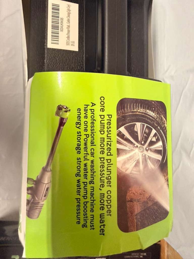 Cordless Pressure Washer Battery Powered; 990PSI Cordless Power Washer