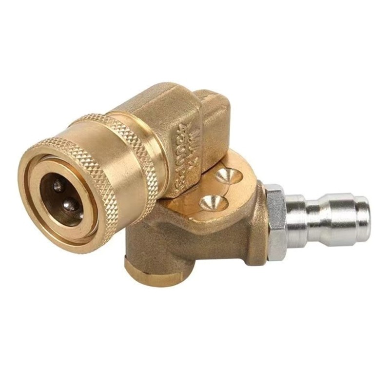 Heavy Duty Rotary Joint 1/4i Coupling Rod for Pressure Washer Sprays Accessories
