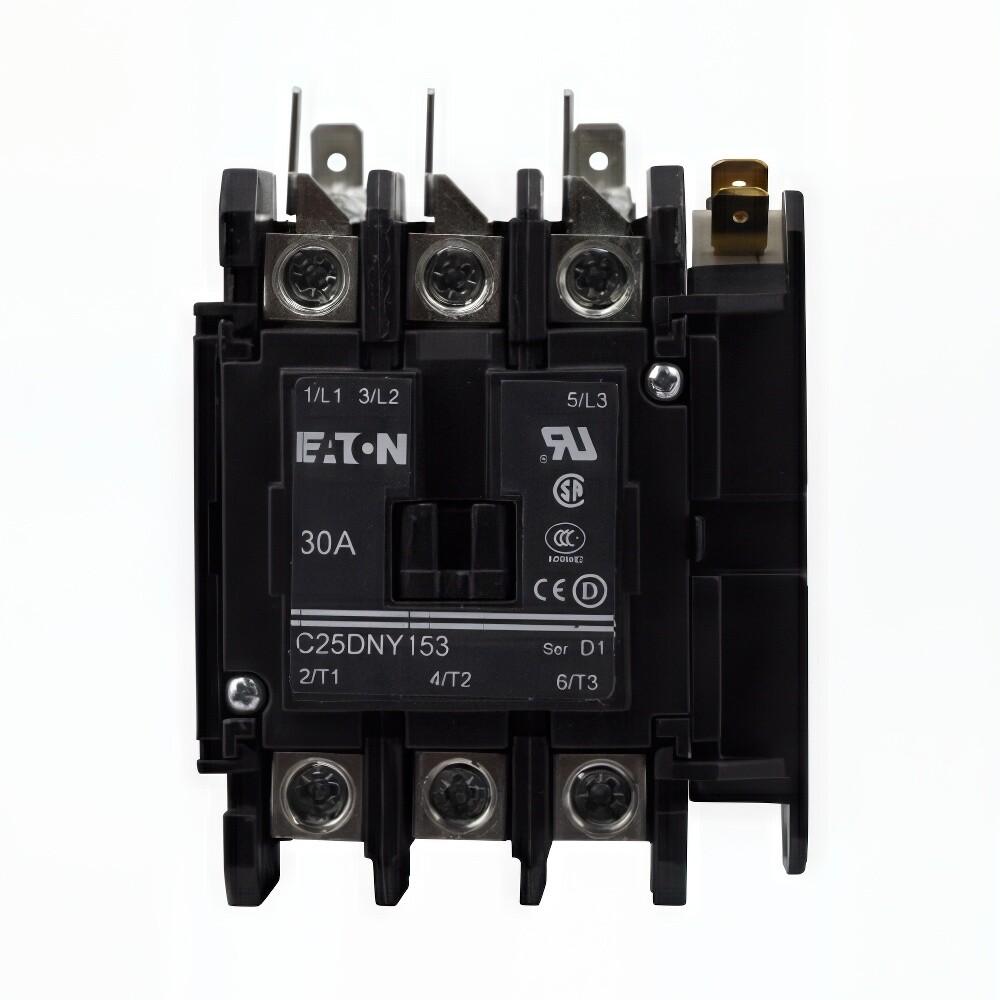 Eaton Contactor, 230V 30 Amp C25DNY153BL