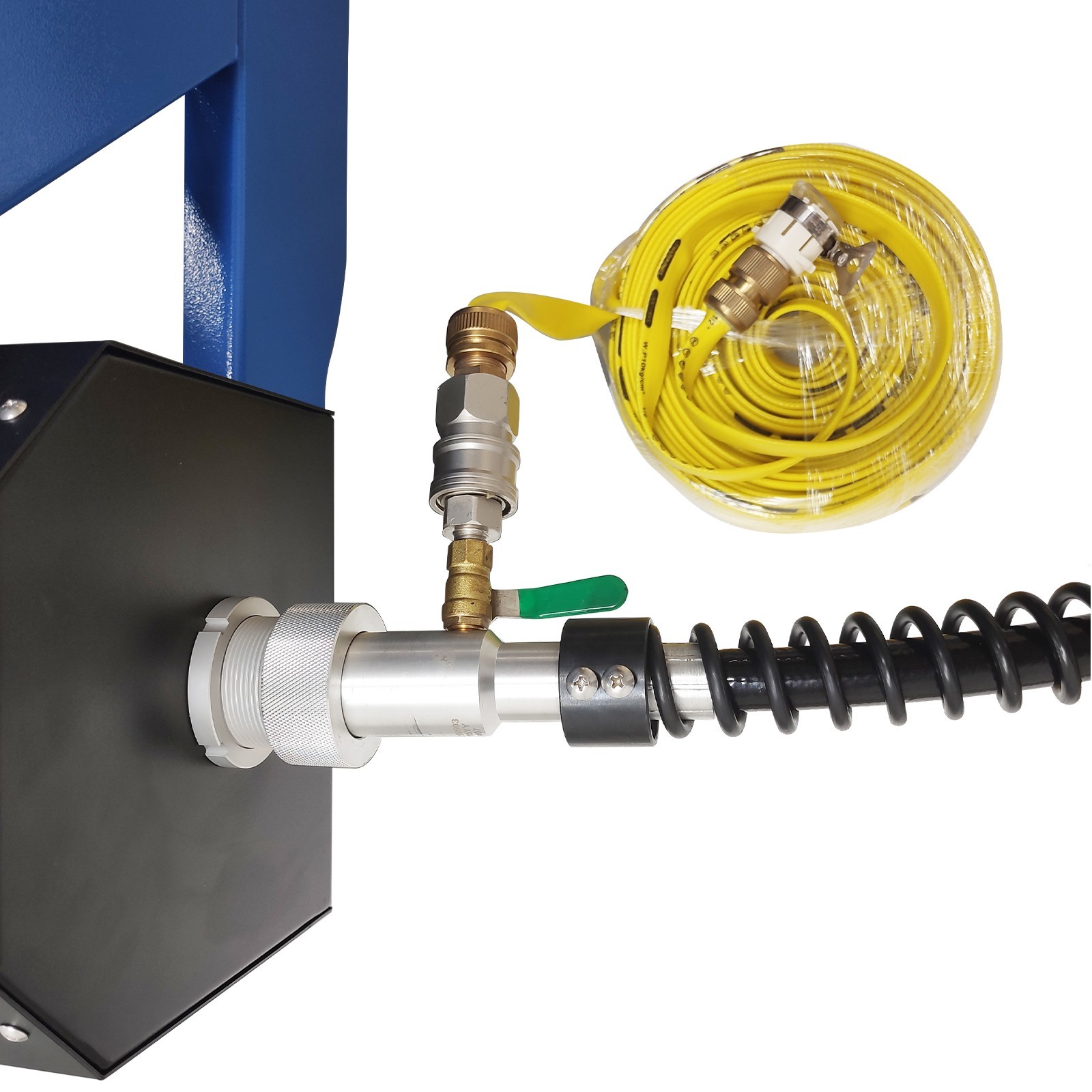 220V Commercial Kitchen Oil Fume Duct Cleaning Machine 6 Brushes suit 100-800mm