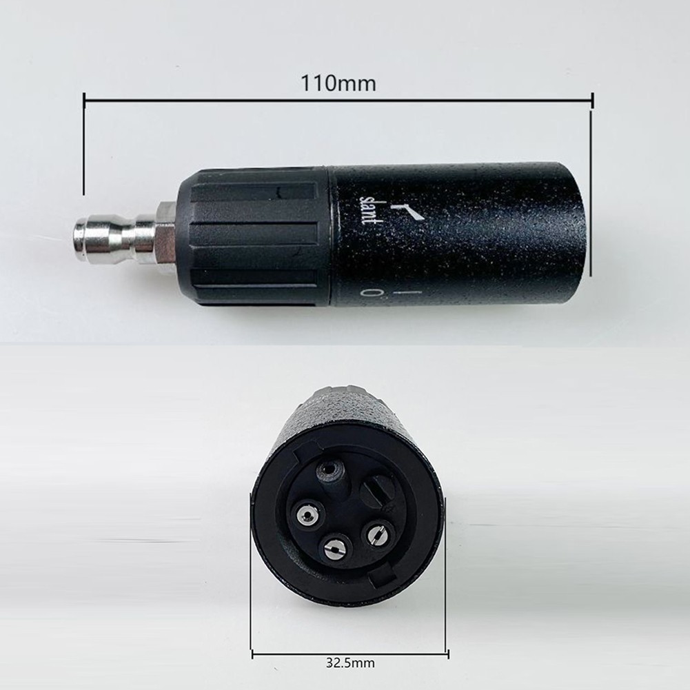 5in1 High Pressure Cleaner Nozzle with 360 Degree Rotation for Cars and Gardens