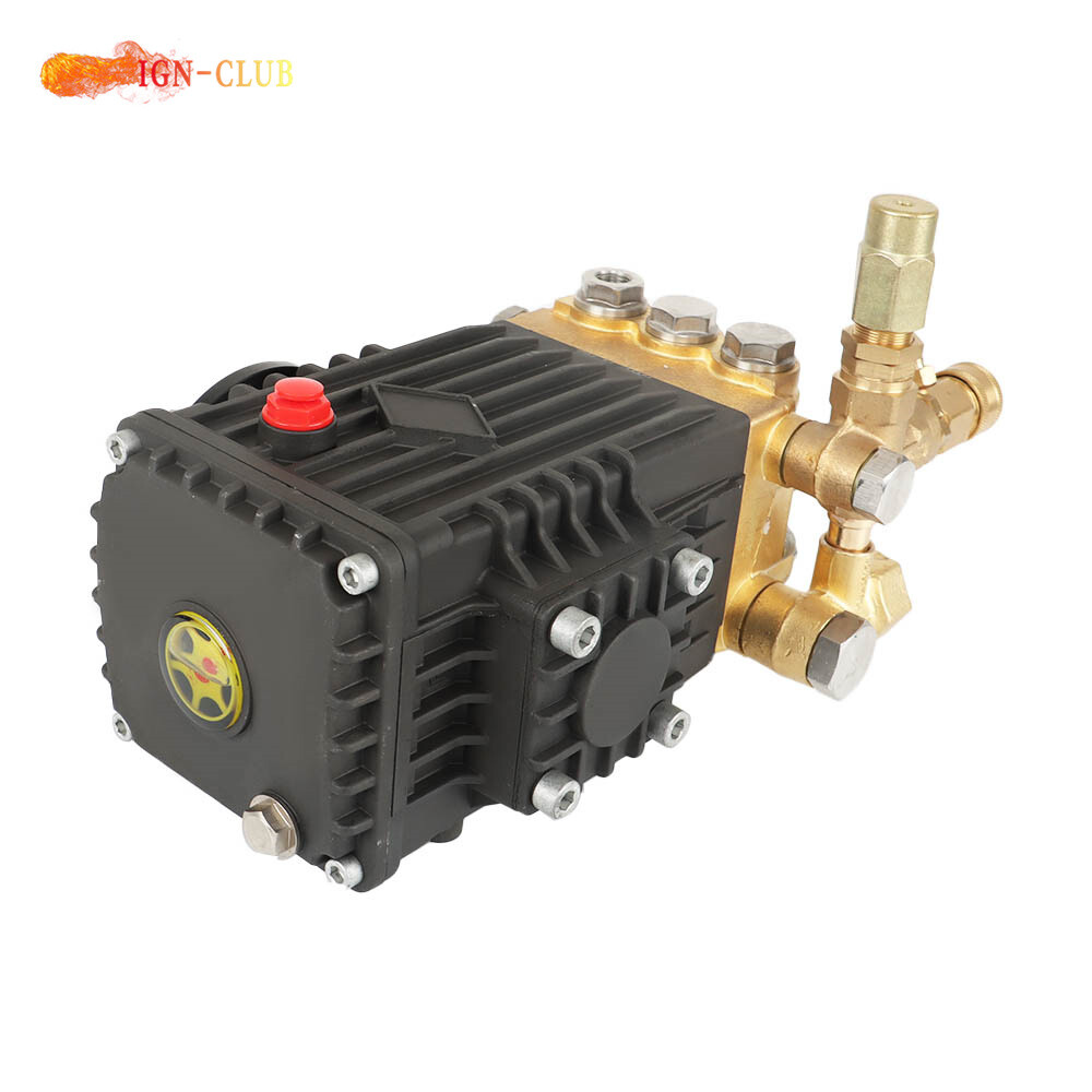 Pressure Power Washer Pump 24mm Solid Shaft 3600 PSI 4.9GPM Belt Drive