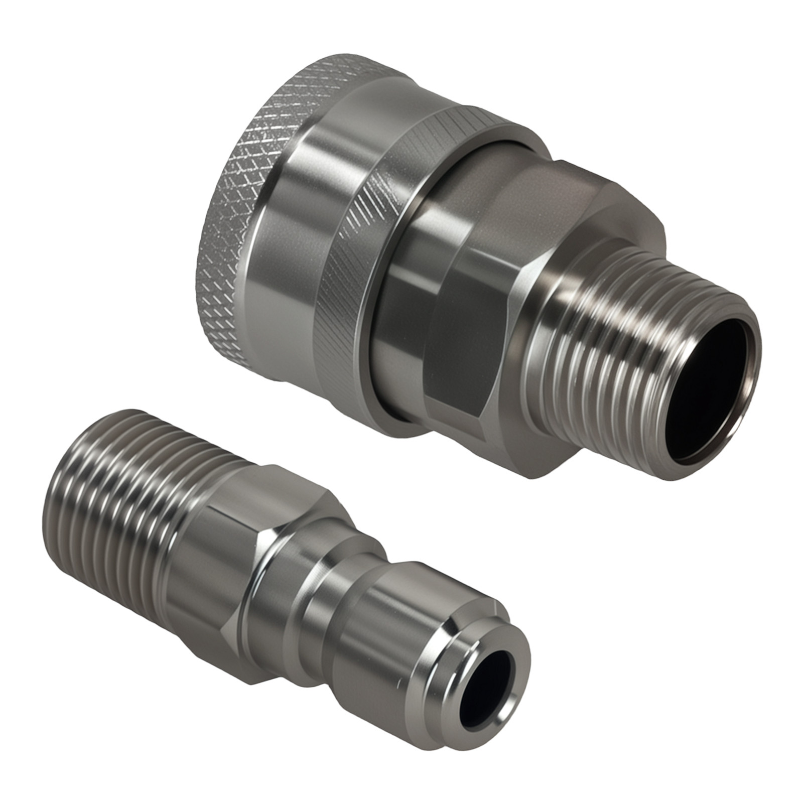 10* 3/8″ NPT Pressure Washer Fitting Quick Connect Adapter Plug Socket Stainless