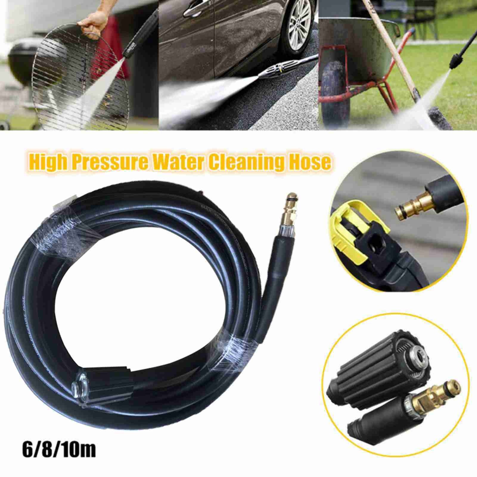 6m 8m 10m High Pressure Water Cleaning Hose For K2 K3 K4 K5 V1