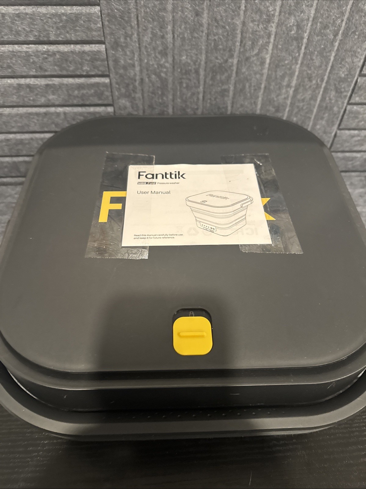 Fanttik Nb8 Gold Pressure Washer Battery Powered Rechargeable Portable Car Wash
