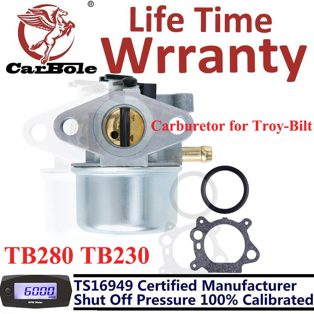 New Carburetor Fit For Briggs Stratton 22″ Toro 6.5 6.75 7.0 7.25 HP 190cc Mower