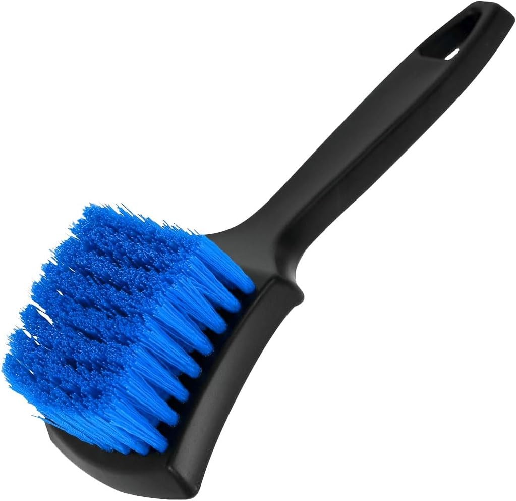 8.3×2.5 Inch Carpet Cleaning Brush, Scrub Brush for Floor Mats, Car Blue