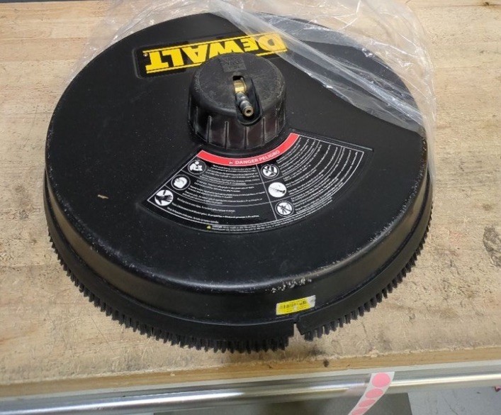 DEWALT 18″ Surface Cleaner for Pressure Washer Steel Deck 3700 Psi