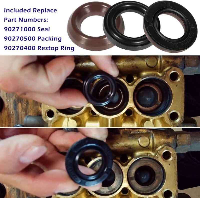 20mm General Pump Kit K69 Packing Kit for Pressure Washer Pump T9211 T2031 T1011