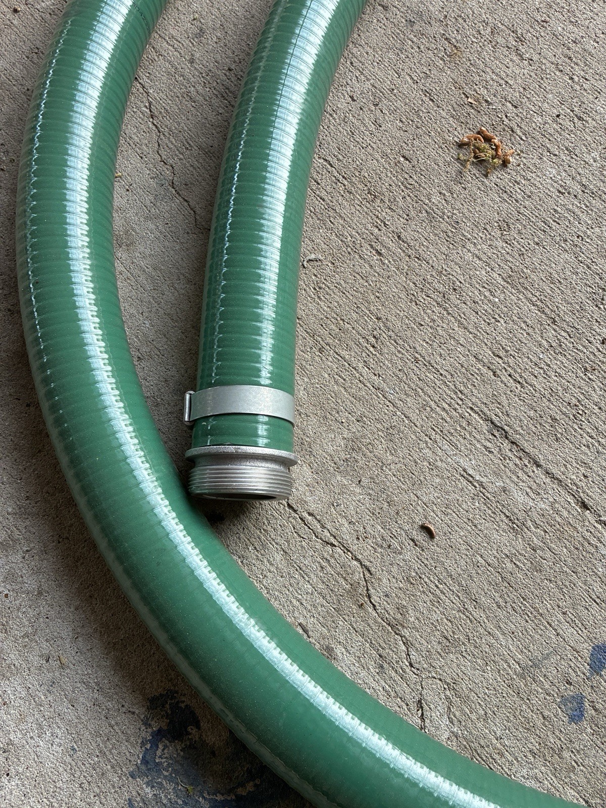 NorthStar Water Pump Suction Hose, 2IN. x 15ft. Max. PSI 60, PVC,