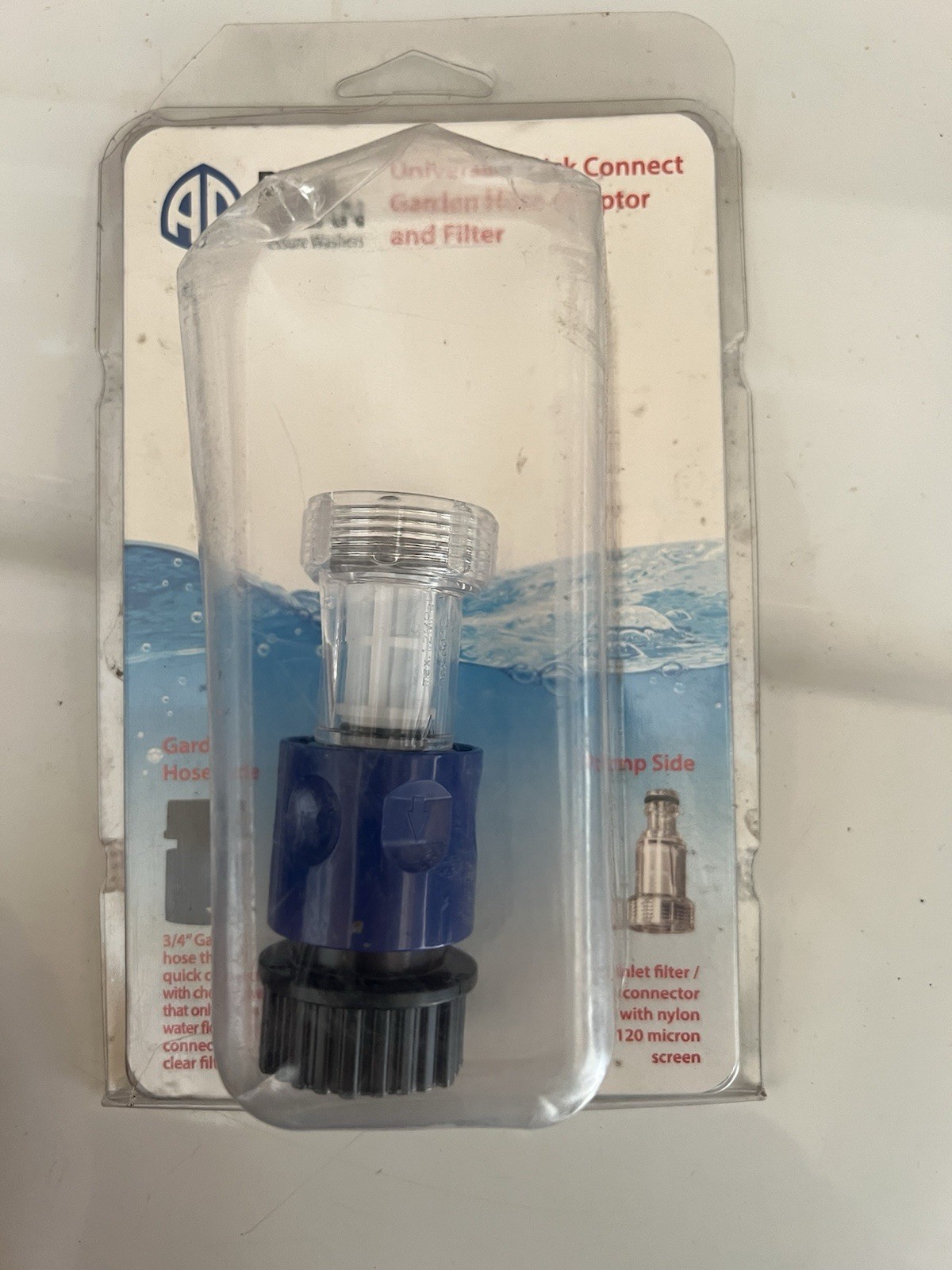 Universal Electric Pressure Washer AR Blue Clean Quick Connect Kit / Filter