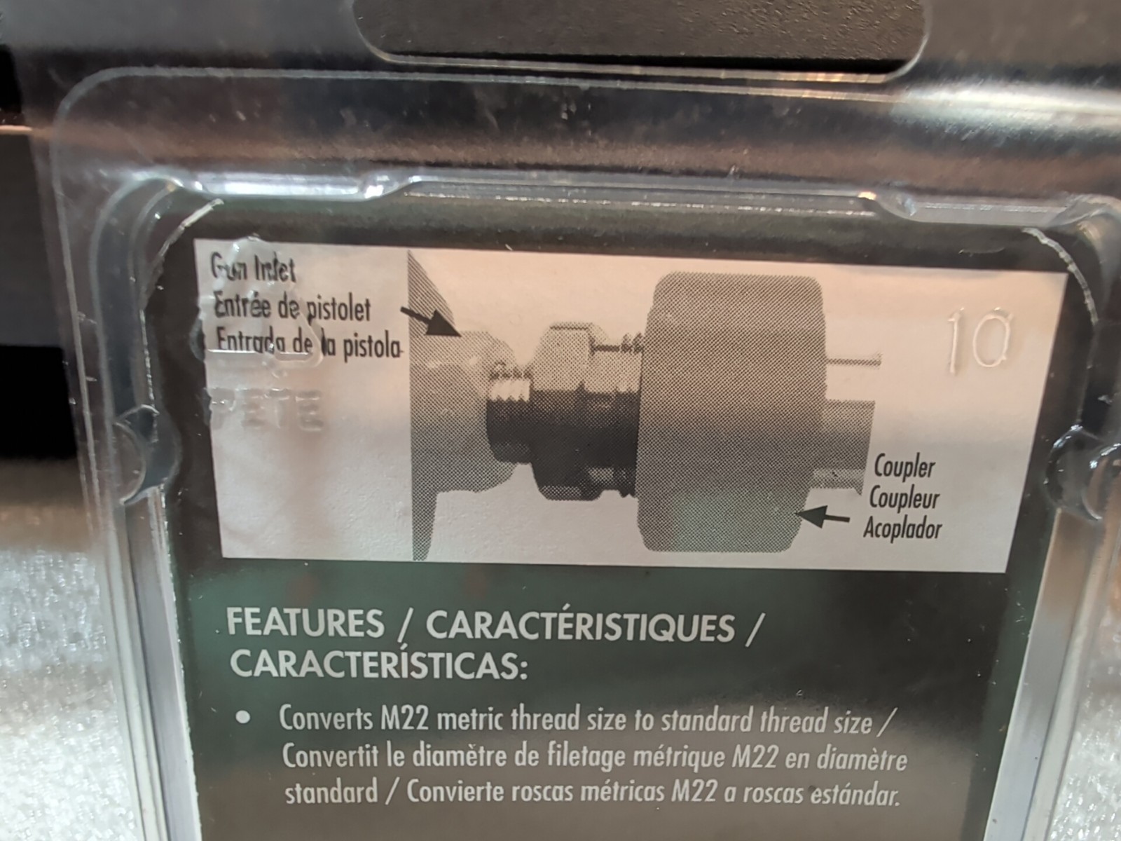 Forney Pressure Washer FITTING Screw Nipple 75117
