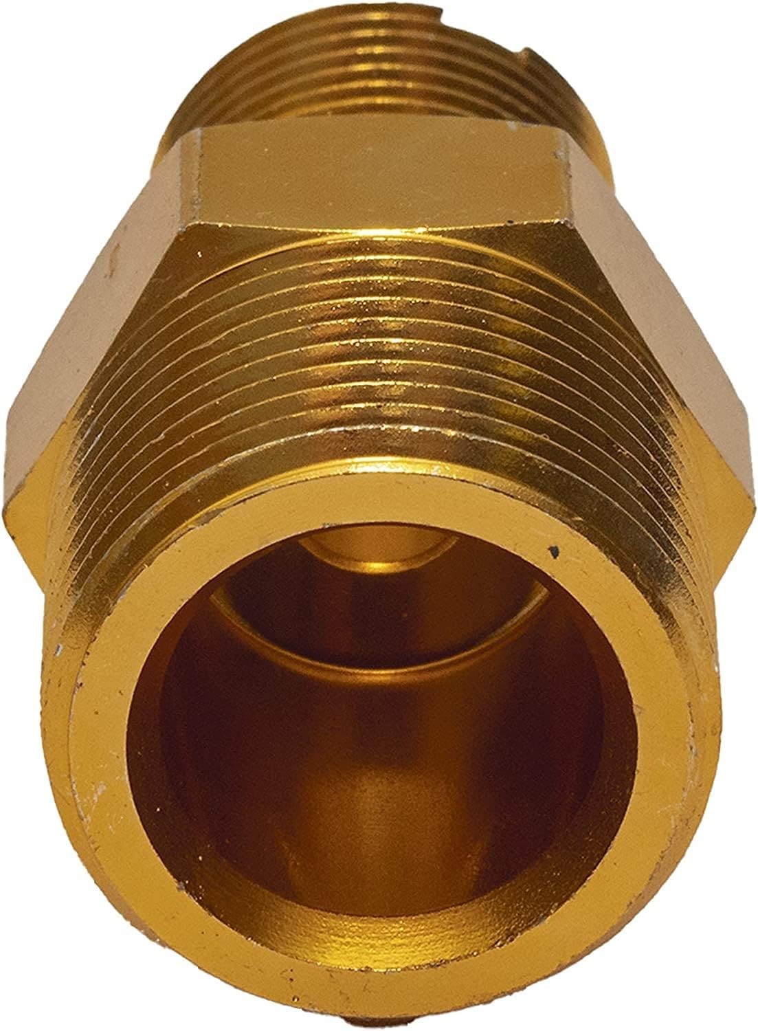 Cleaning 7106686 Outlet Connector for Gas Powered Pressure Washer Pumps, Gold