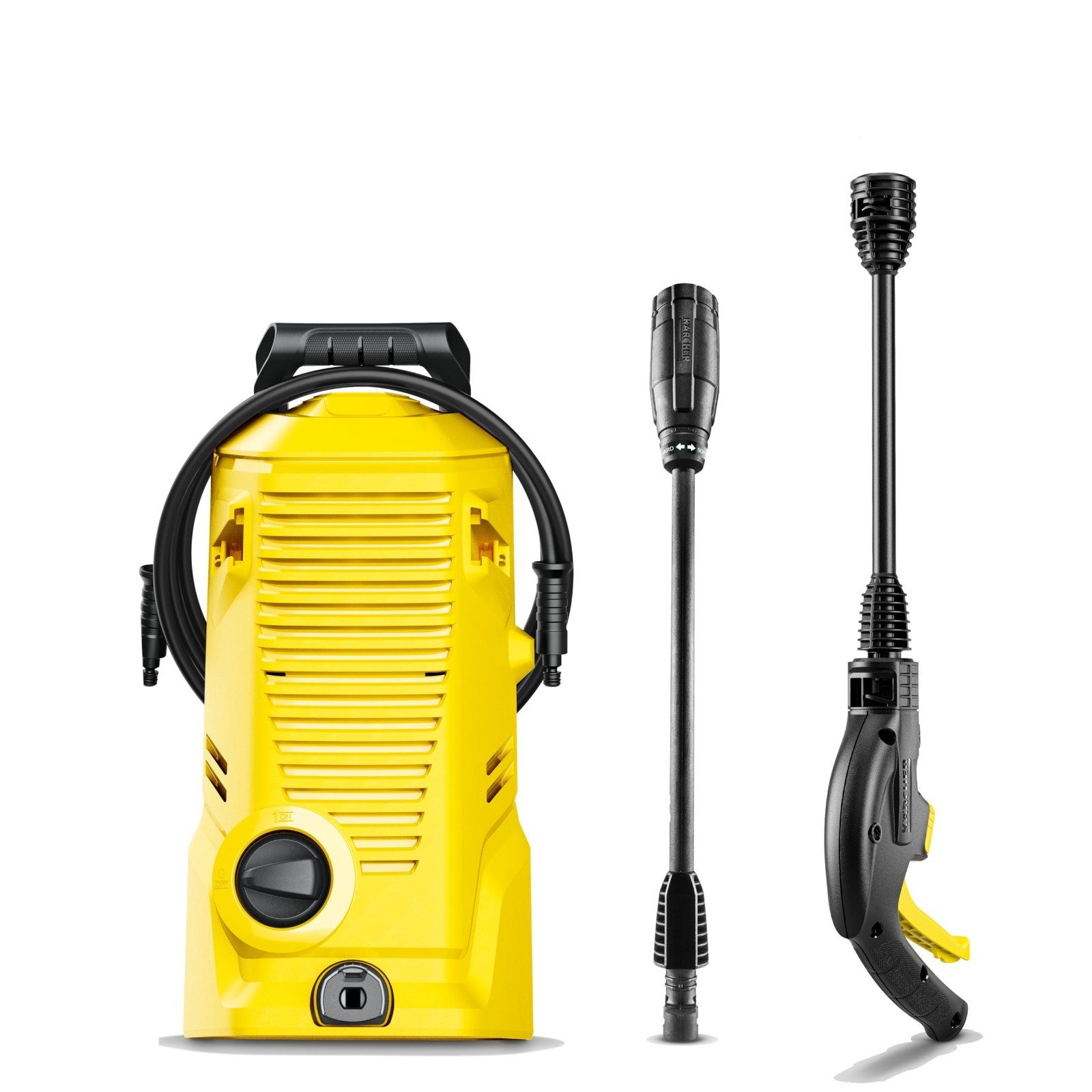High-Performance Pressure Washer 1700 PSI, 1.45 GPM, Trigger Gun & Vario Wand –