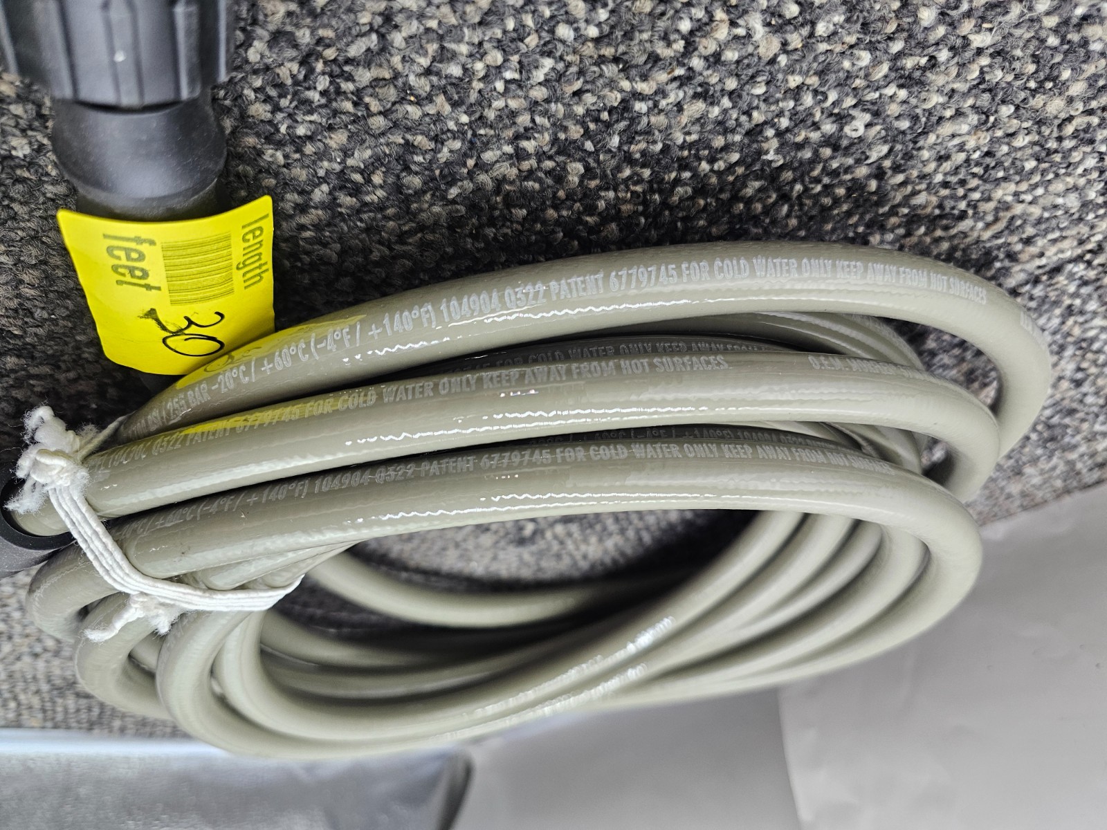 MORFLEX 3700 PSI 30 ft. Pressure Washer Extension Hose 6779745 For Cold Water
