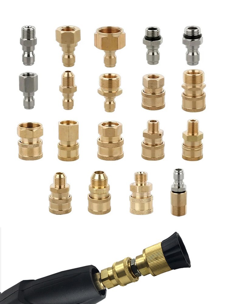 1/4Inch Quick-Release Connector Coupler Fittings/For High Pressure Washer & Hose