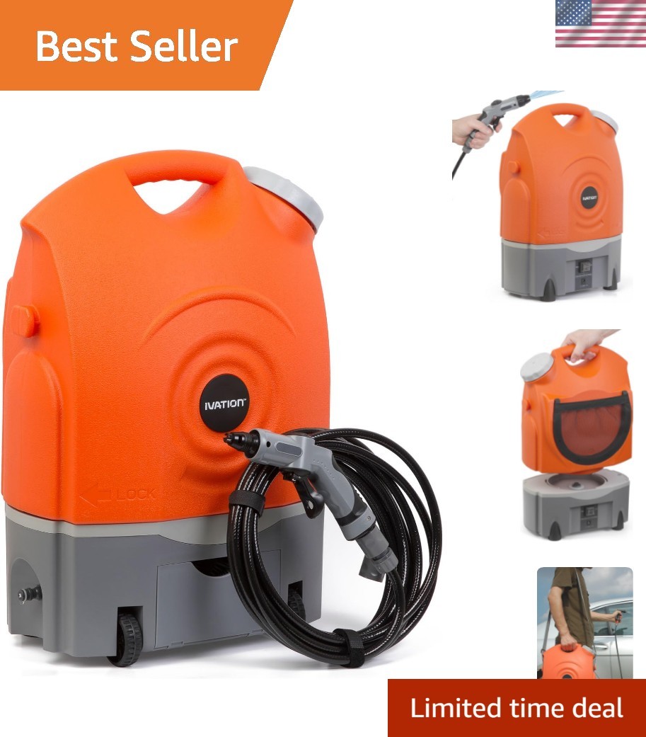 Versatile Spray Washer – Convenient 4.5 Gallon Tank & Ergonomic Trigger Design