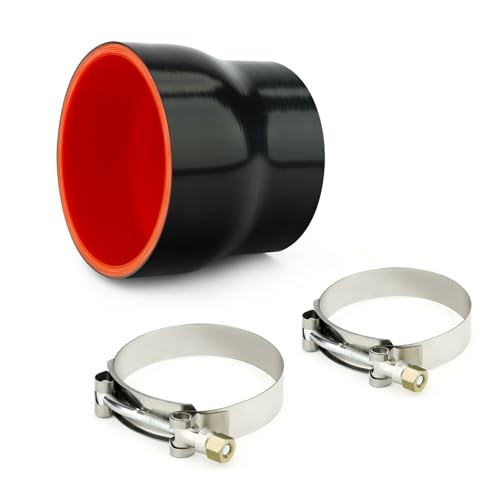 1PCS Straight Silicone Hose 2″ID-2.5″ID, 2-2.5 Inch Straight（length 76mm）