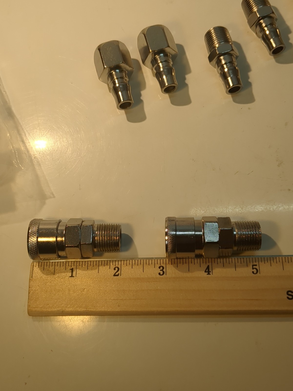 8 PCS Pressure Washer Quick Connect 3/8 Inch Stainless Steel Male and Female NEW
