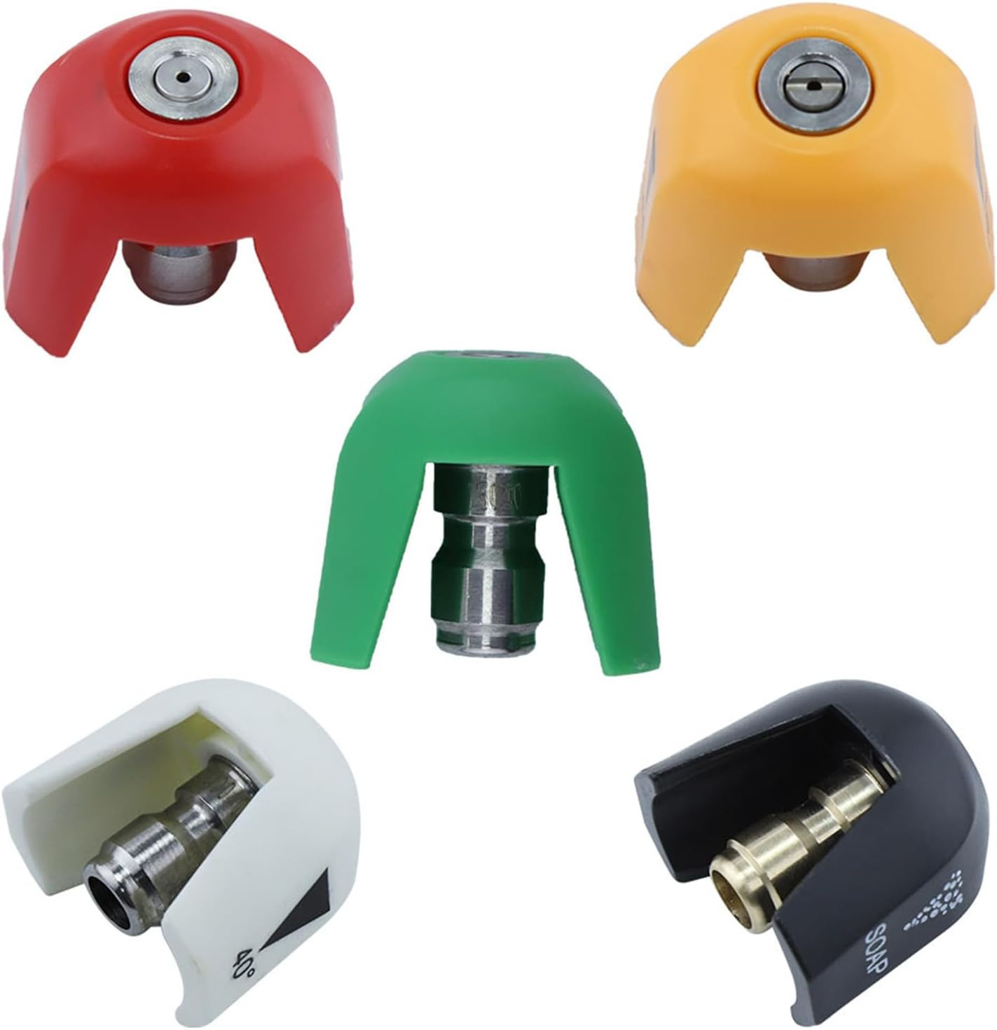 Quick Connect Spray Tips for Sun Joe SPX 3000 Series Pressure Washer Nozzle Set