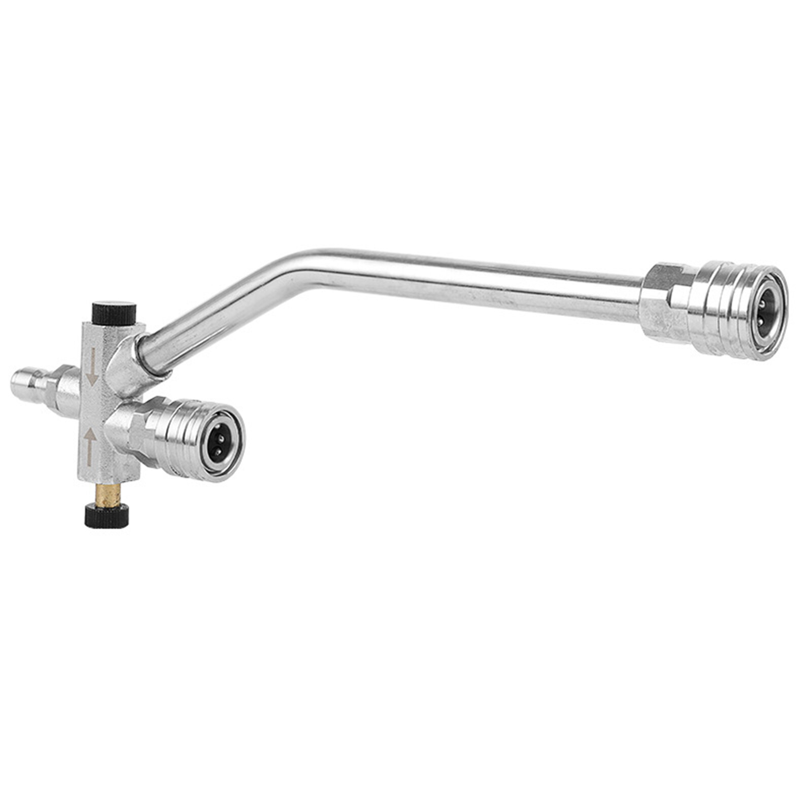 Dual Valve Snow Foam Spray Gun 1/4 Quick Connect Solid Foam Lance Nozzle 3000PSI