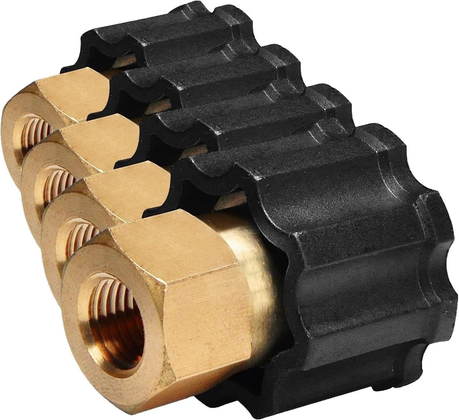 Pressure Washer Connector, M22-14mm to 1/4″ Female, 5000 PSI