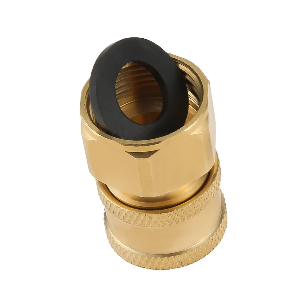 M22 Adapter Copper High Pressure Washer Gun Hose Pipe Quick Connector Convert