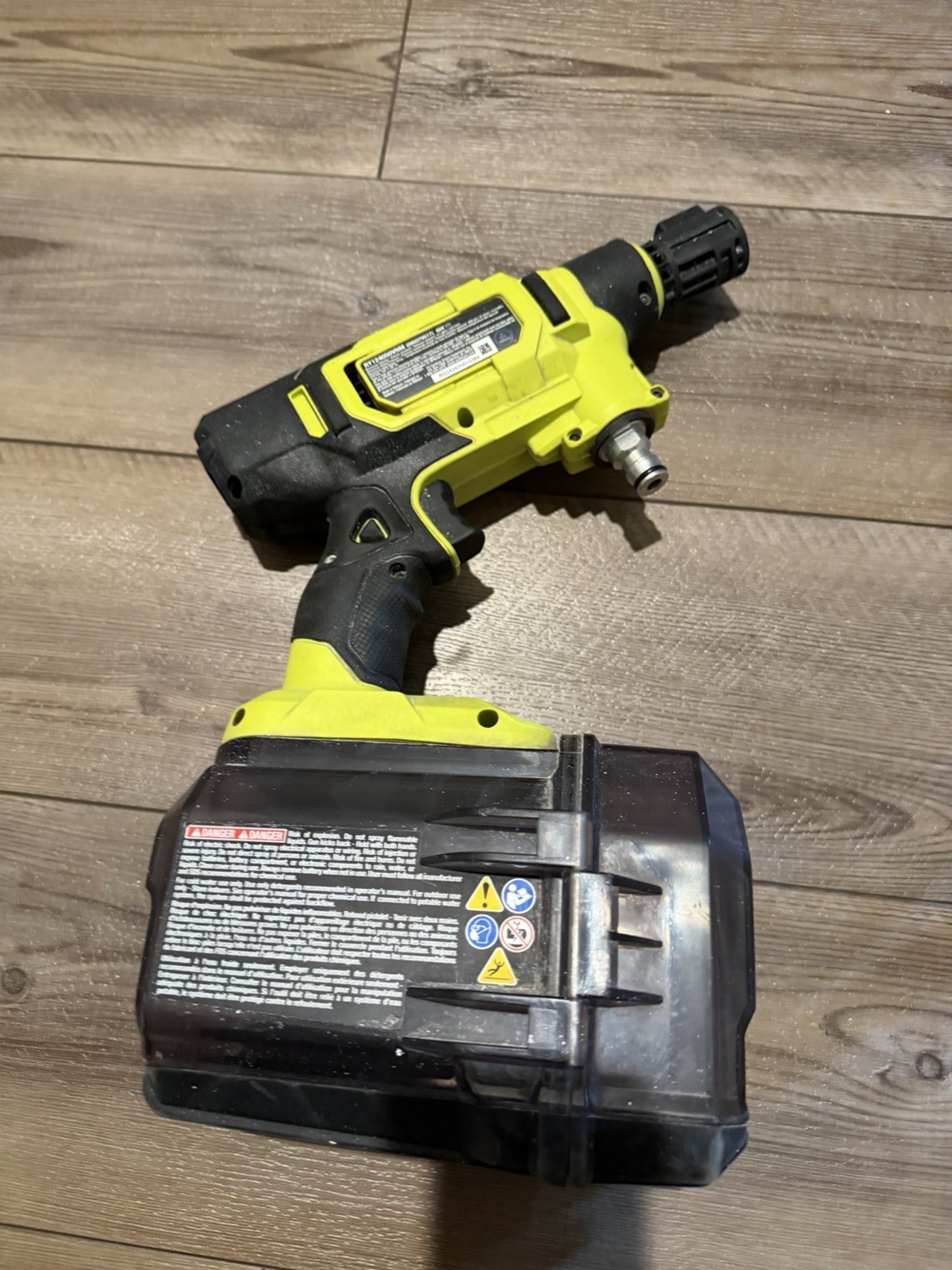 Ryobi 40V HP EZClean 600 PSI Power Washer – RY124050VNM – FOR PARTS OR REPAIR
