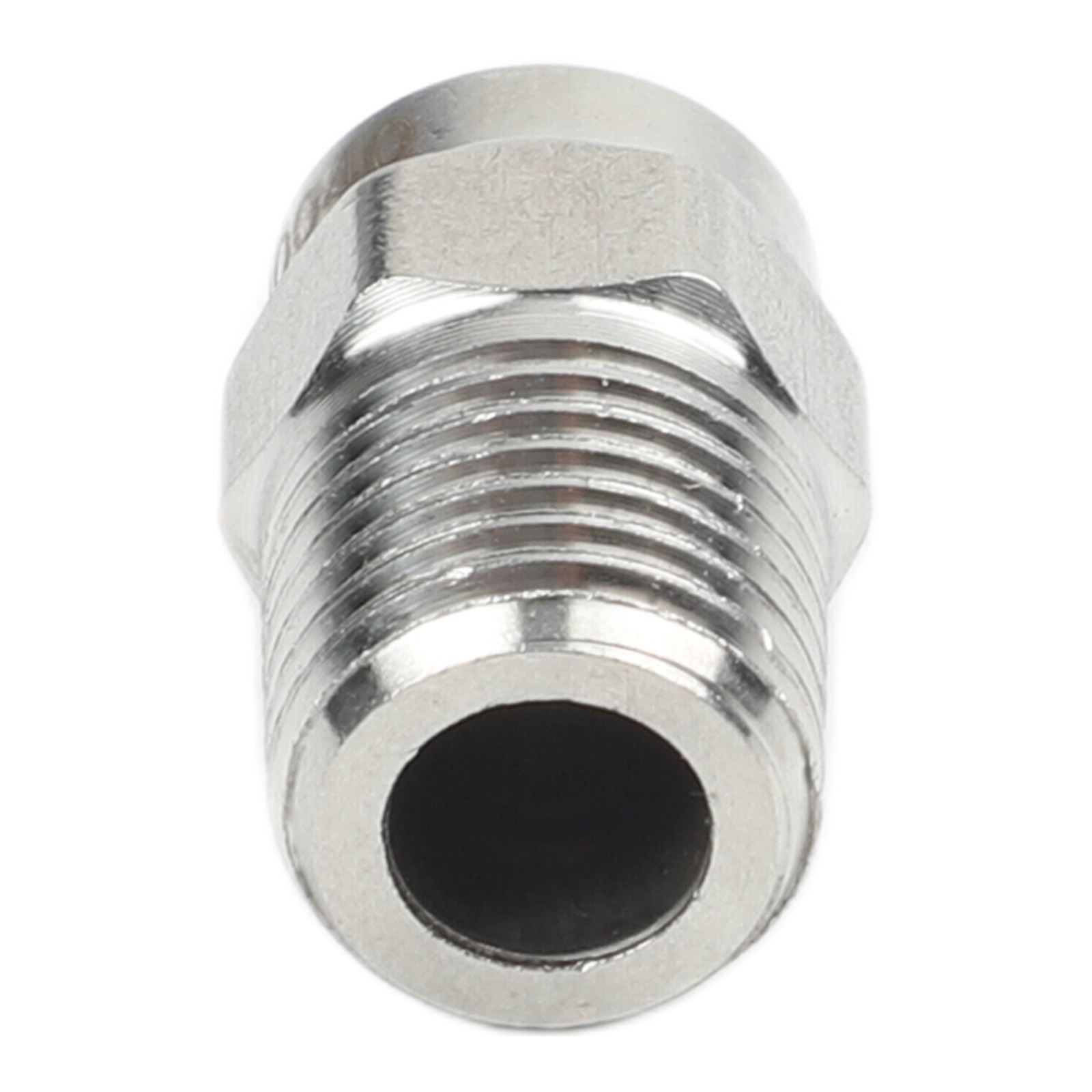 Garden Tool Cleaning Nozzle 1/4 Thread Stainless Steel 25° 40° 6000 PSI