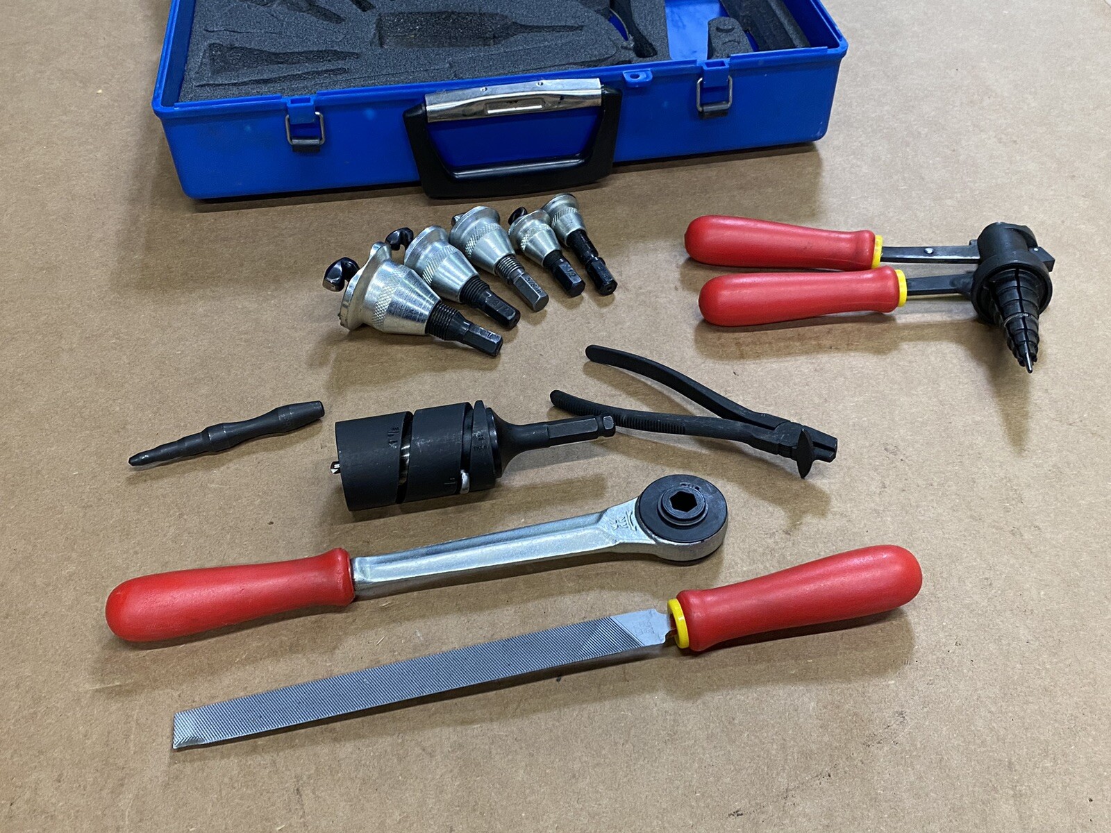 Kauno Koskinen Pipe Tube Expander Tool Kit Made In Finland 1” 3/4” 5/8” 1/2” 3/8
