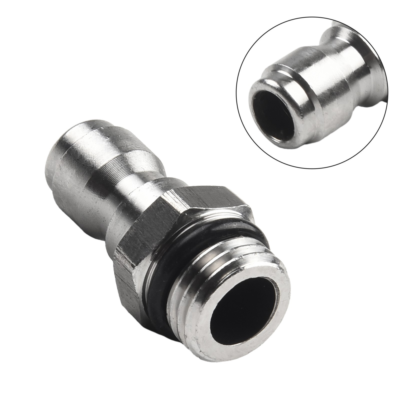 Alloy High Pressure Washer 1/ 4 Quick Connector Snow Foam Bottle Connection