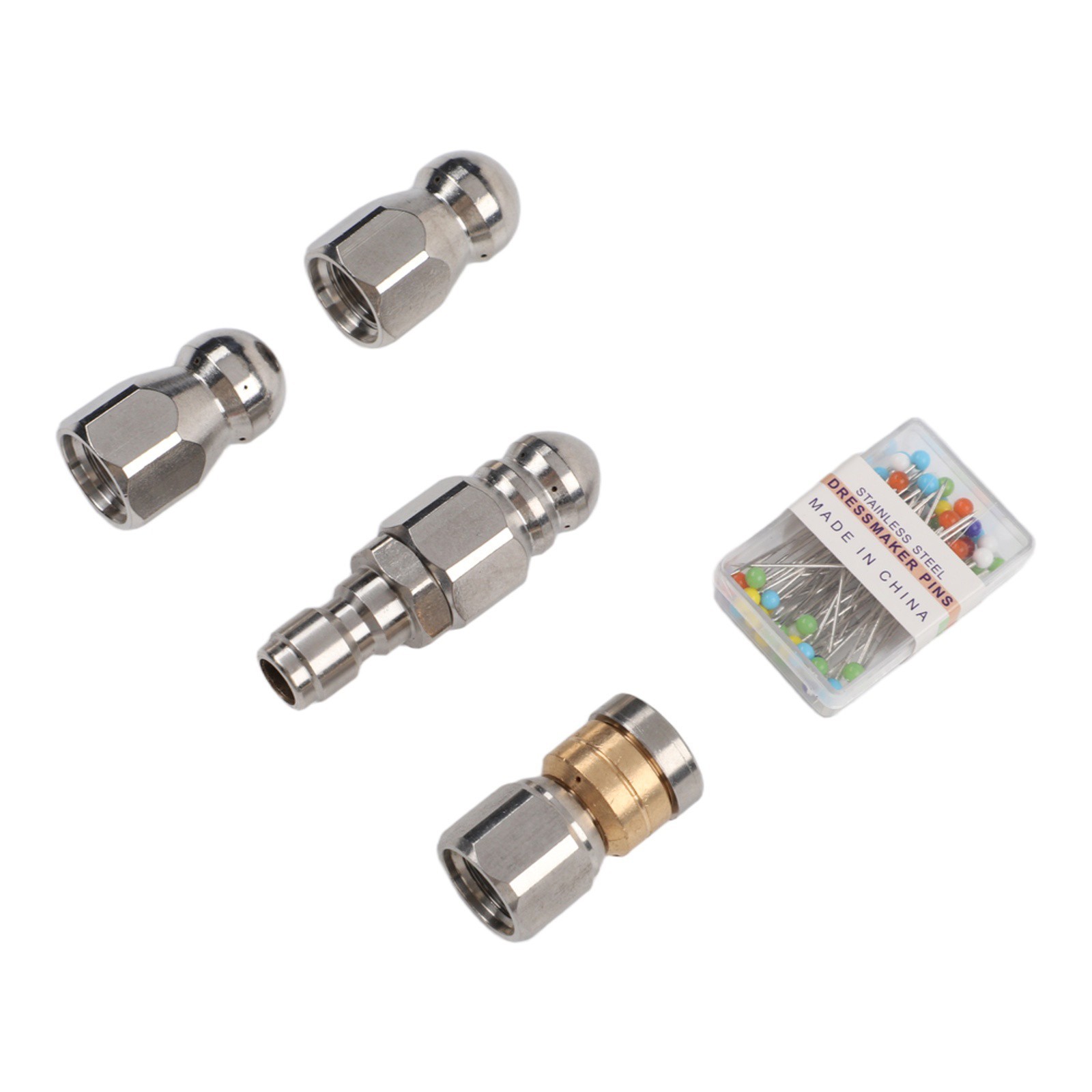 Stainless Steel Sewer Jetter Kit Clear Obstructions and Maintain Smooth Flow