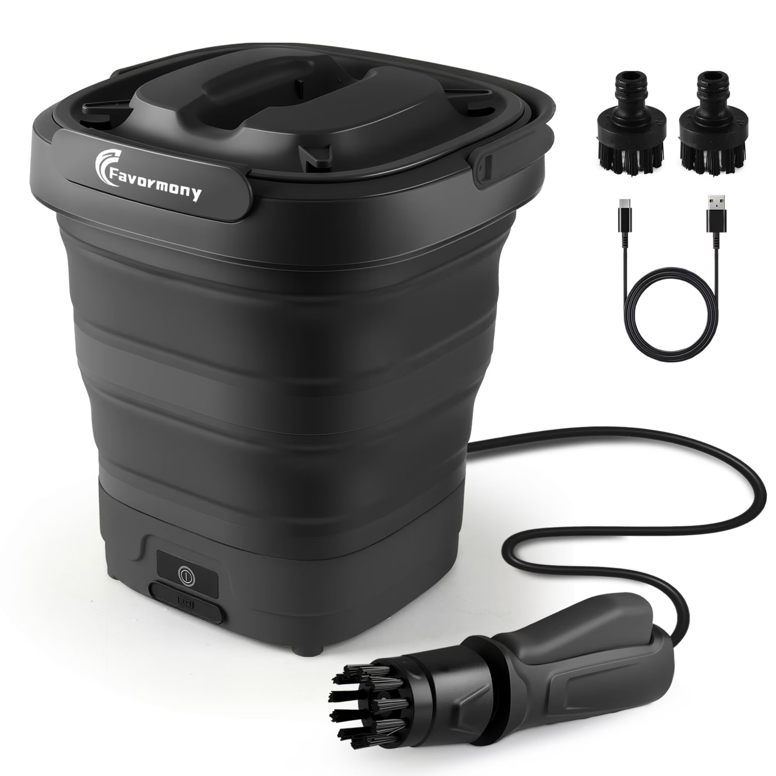 LovoIn Fold Cordless Electric Pressure Washer With 1Gal Tank, 290 psi