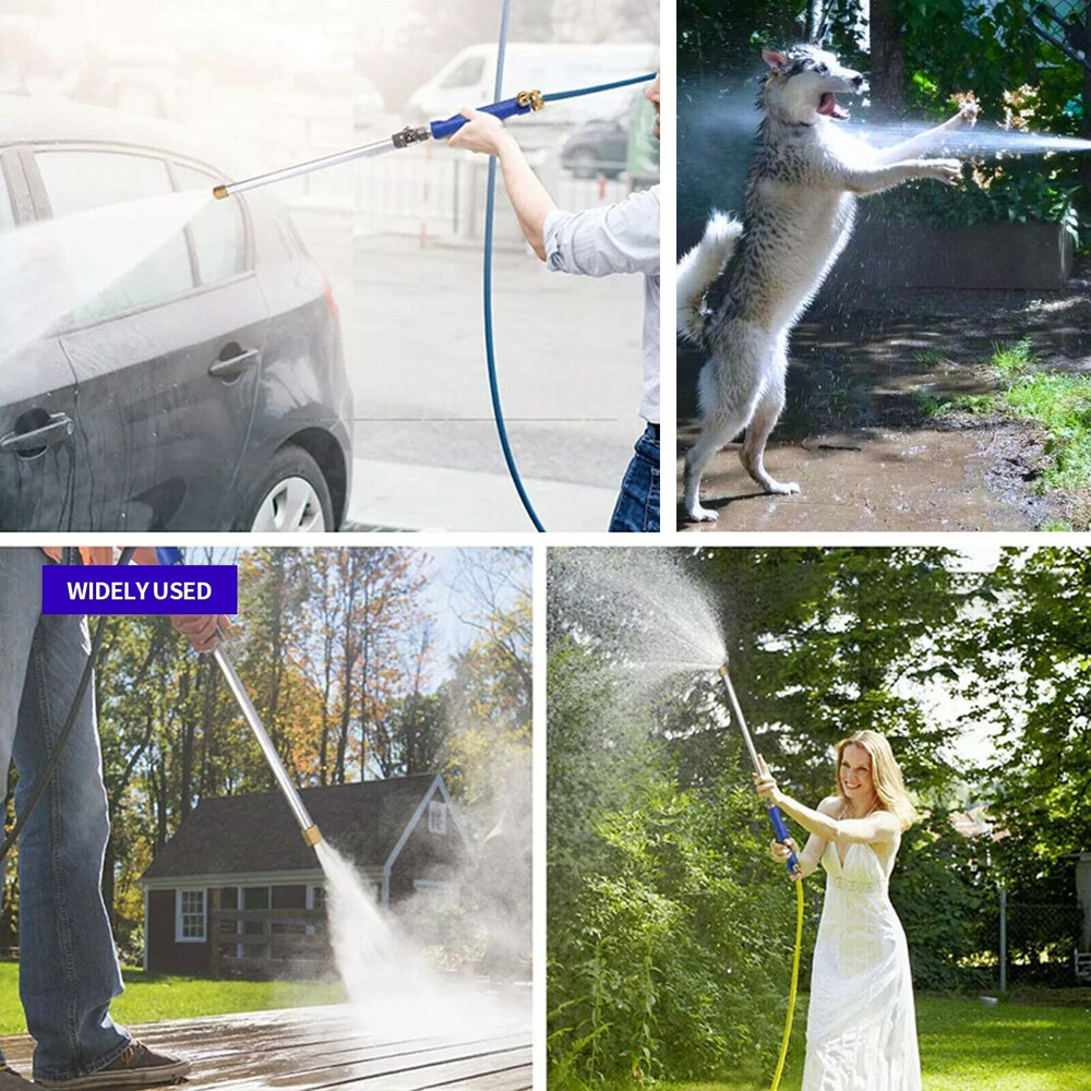 High Pressure Power Washer Water Spray Gun Nozzle Wand Attachment Garden Hose US