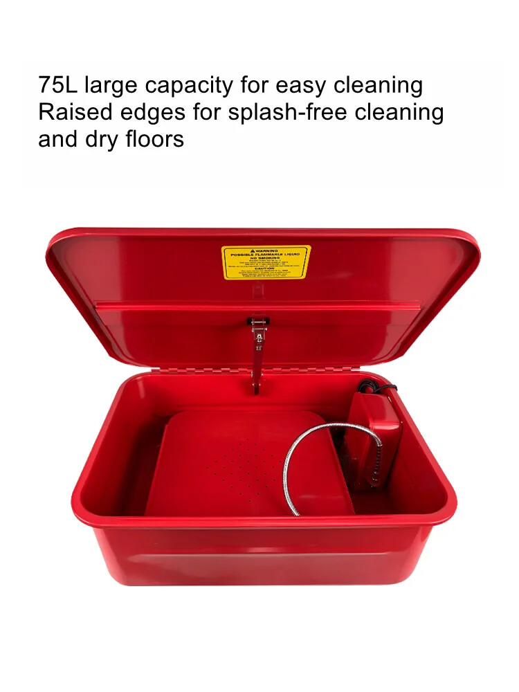 Auto Shop Parts Washer Circulating Cleaning Tank Auto Repair Parts Cleaning Tool