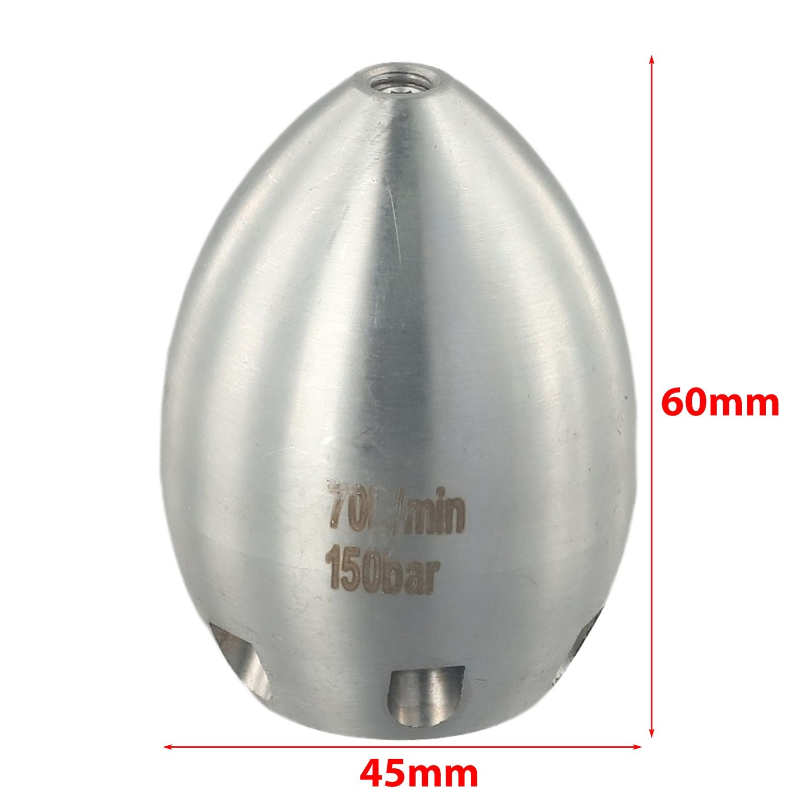 Pressure Washer Nozzle Replacement 1Pcs Stainless Steel Drain G1/2inch