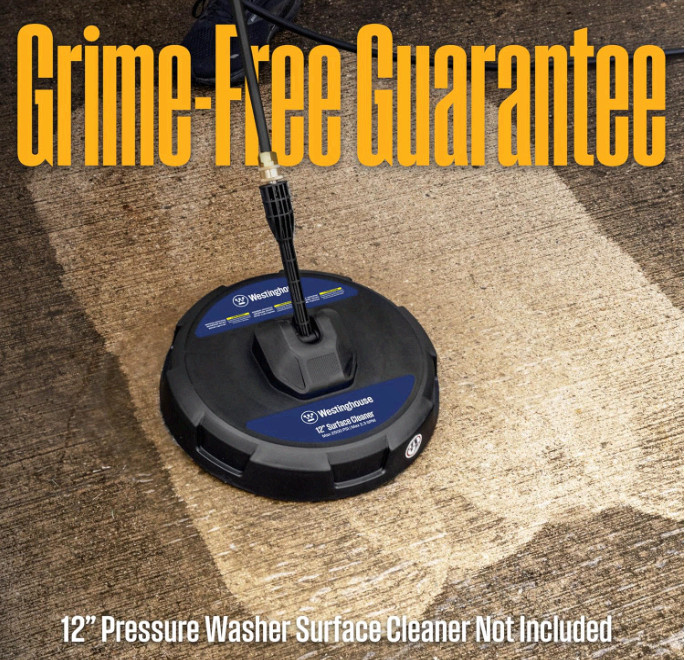 Westinghouse ePX3050 Pressure Washer 2100 PSI 1.76 GPM Foam Cannon Turbo