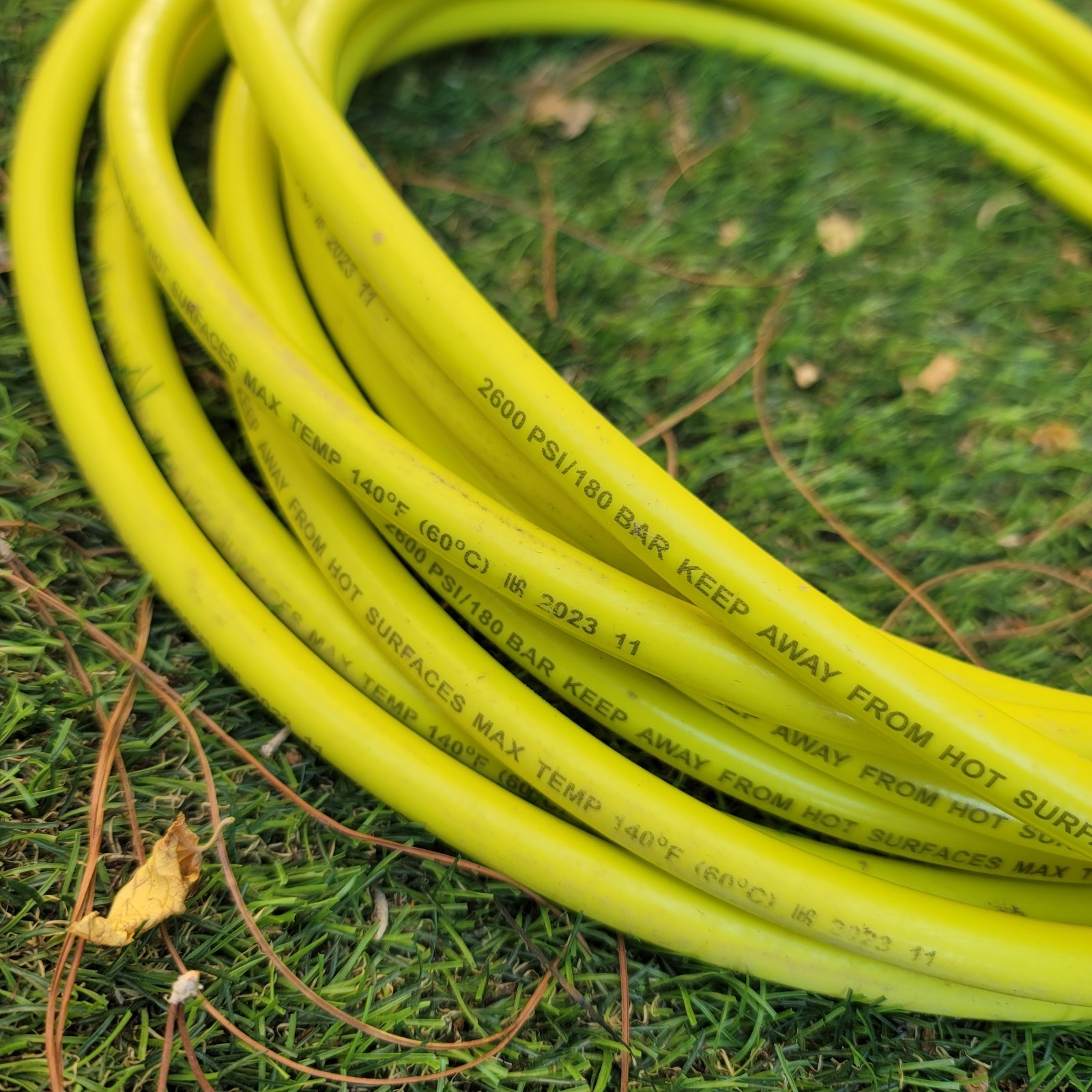 Ryobi High Performance Electric Pressure Washer Hose RY142500 25ft 2500psi