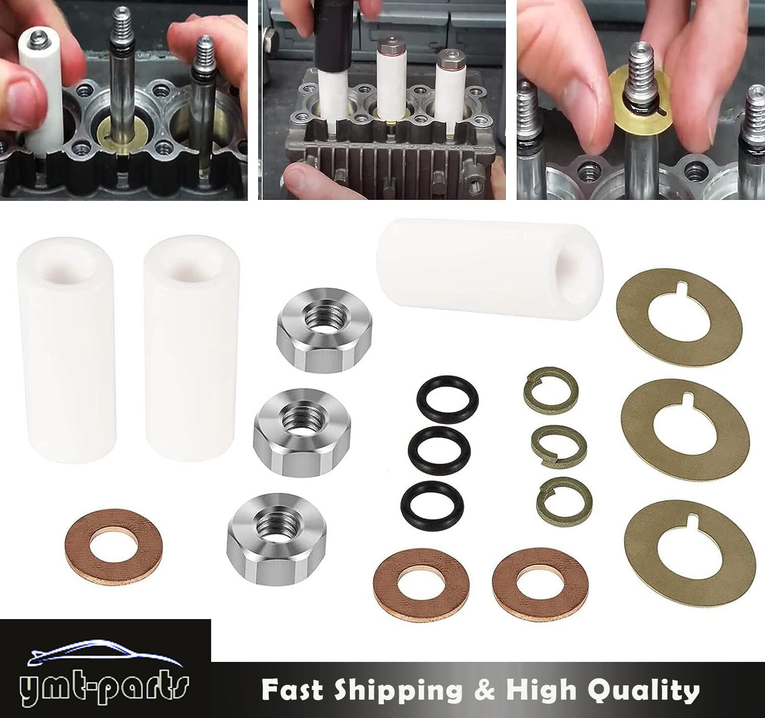 AR2546 Ceramic Plunger Repair Kit Fit Annovi Reverberi Pressure Washer Pumps RK