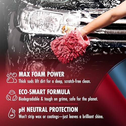 Liberty Foaming Car Wash Soap for Foam Cannon – pH Neutral Car Shampoo for Car