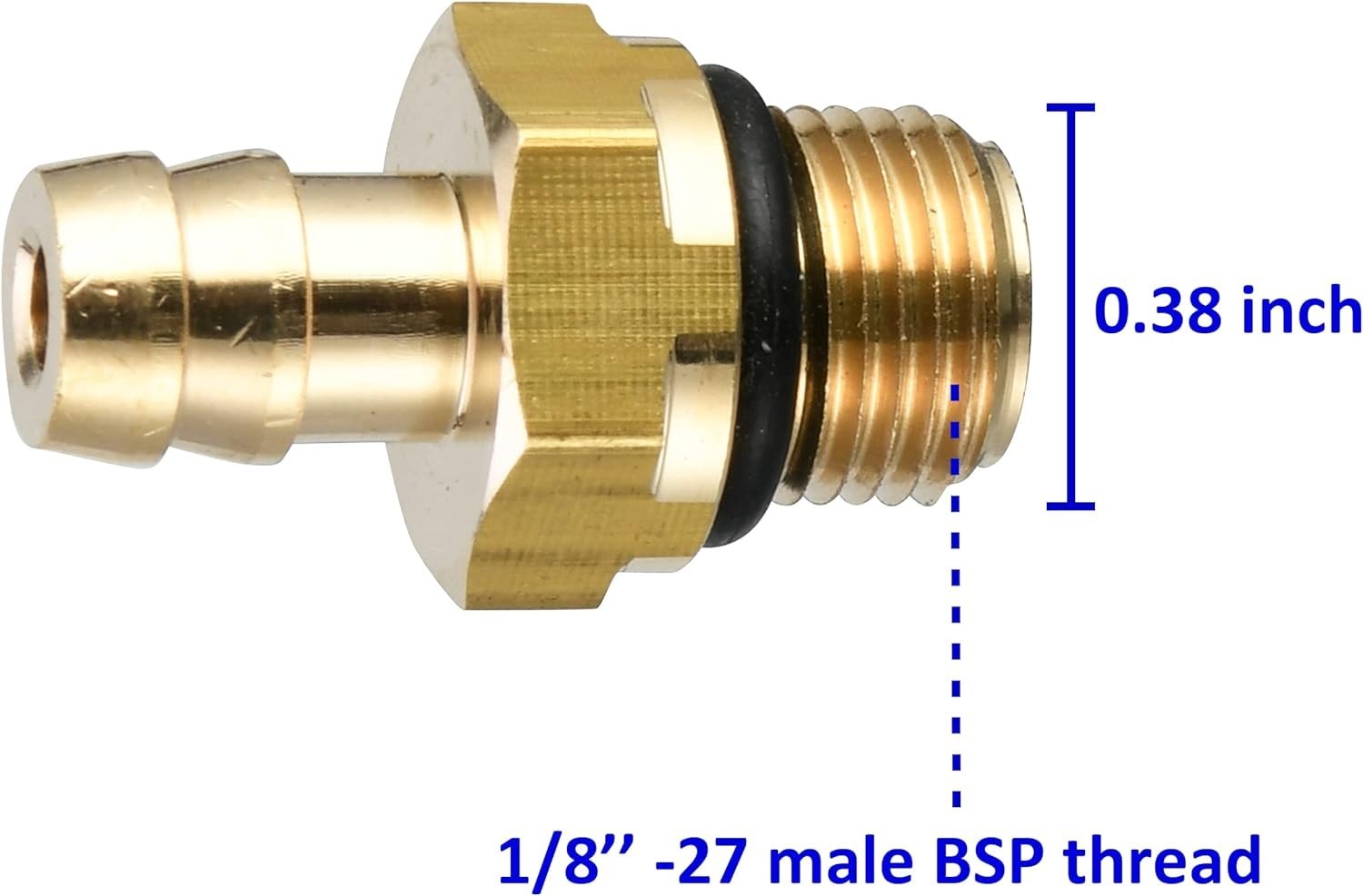 Efficient 2-Pack Brass Chemical Injector Set for Pressure Washers – Easy Install