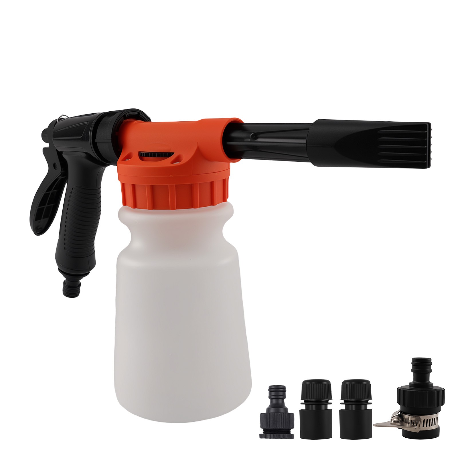 1L Car Wash Foam Cannon for Garden Hose 5/8” Hose Quick Connector Car Wash Kit