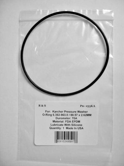 Karcher 6.362-963.0 /AR-1880130 /O-Ring /88.57 X 2.62 /R&S 153KA / EPDM Material