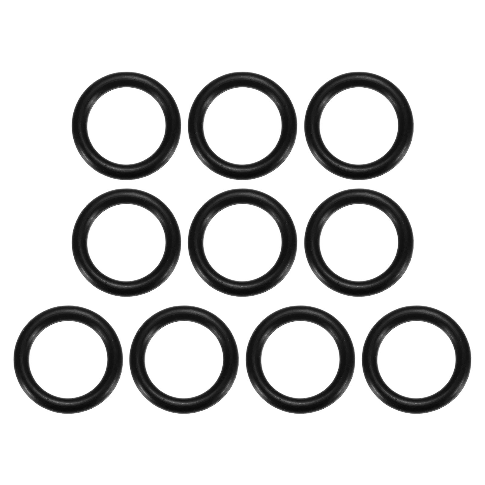 1-Set 1/2” Nitrile Rubber O Ring Assortment Kit for Air Connections [Black]