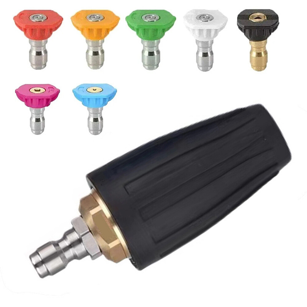 4000 PSI Pressure Washer Rotating Nozzle Quick Connector Nozzle 7 R0Z8